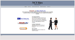 Desktop Screenshot of ncisites.alivecity.net