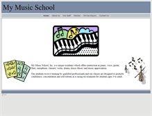 Tablet Screenshot of musicschool.alivecity.net